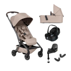Joolz Aer2 & Maxi-Cosi Pebble 360 Pro2 Travel System | Sandy Taupe