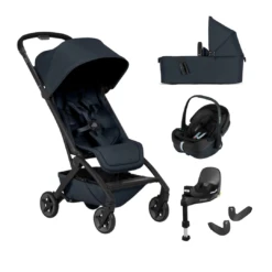 Joolz Aer2 & Maxi-Cosi Pebble 360 Pro2 Travel System | Dark Navy Blue