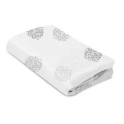 4moms MamaRoo Sheet - White/Crosshatch
