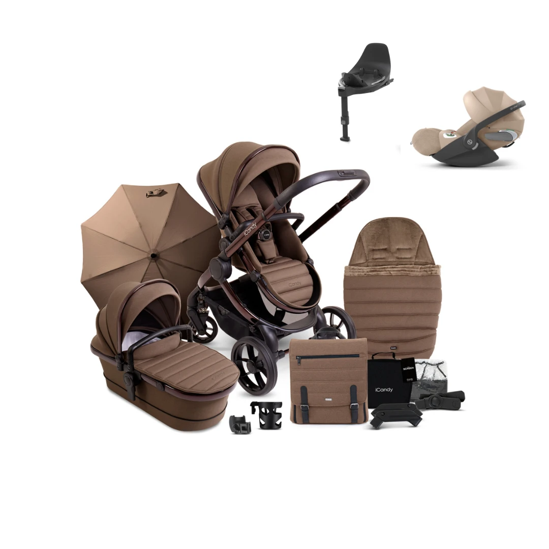 ICandy Peach 7 Editions Cloud T (Cozy Beige) Complete Bundle - Coco 3 ICandy Peach 7 Editions Cloud T (Cozy Beige) Complete Bundle - Coco