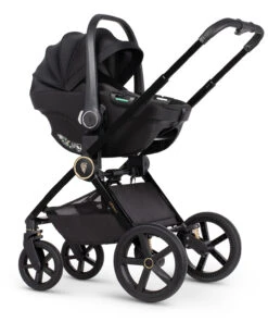 Venicci Upline 2 3-in-1 Tiago Travel System | All Black -Beautiful Bambino Venicci Upline 2 All Black Car Seat Tiago Black 1
