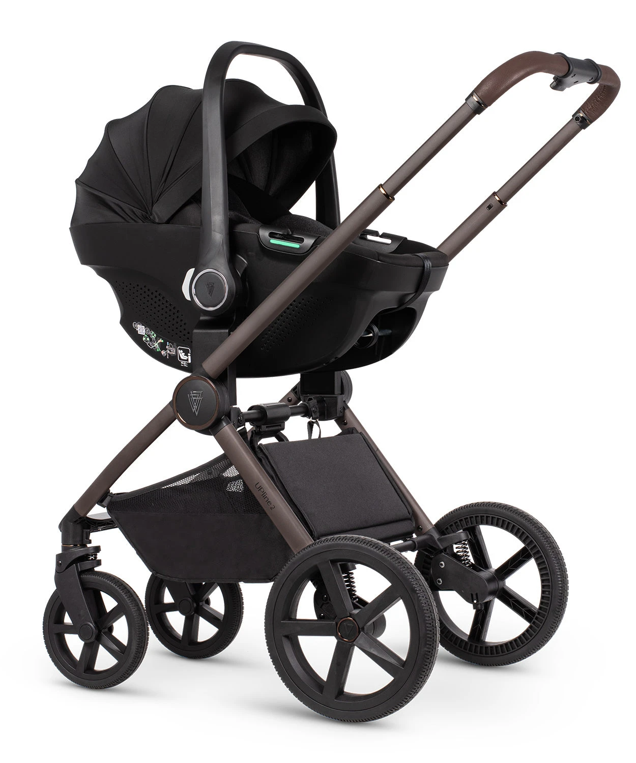 Venicci Upline 2 SE 3-in-1 Tiago Travel System | Burgundy 9 Venicci Upline 2 SE 3-in-1 Tiago Travel System | Burgundy - Image 7