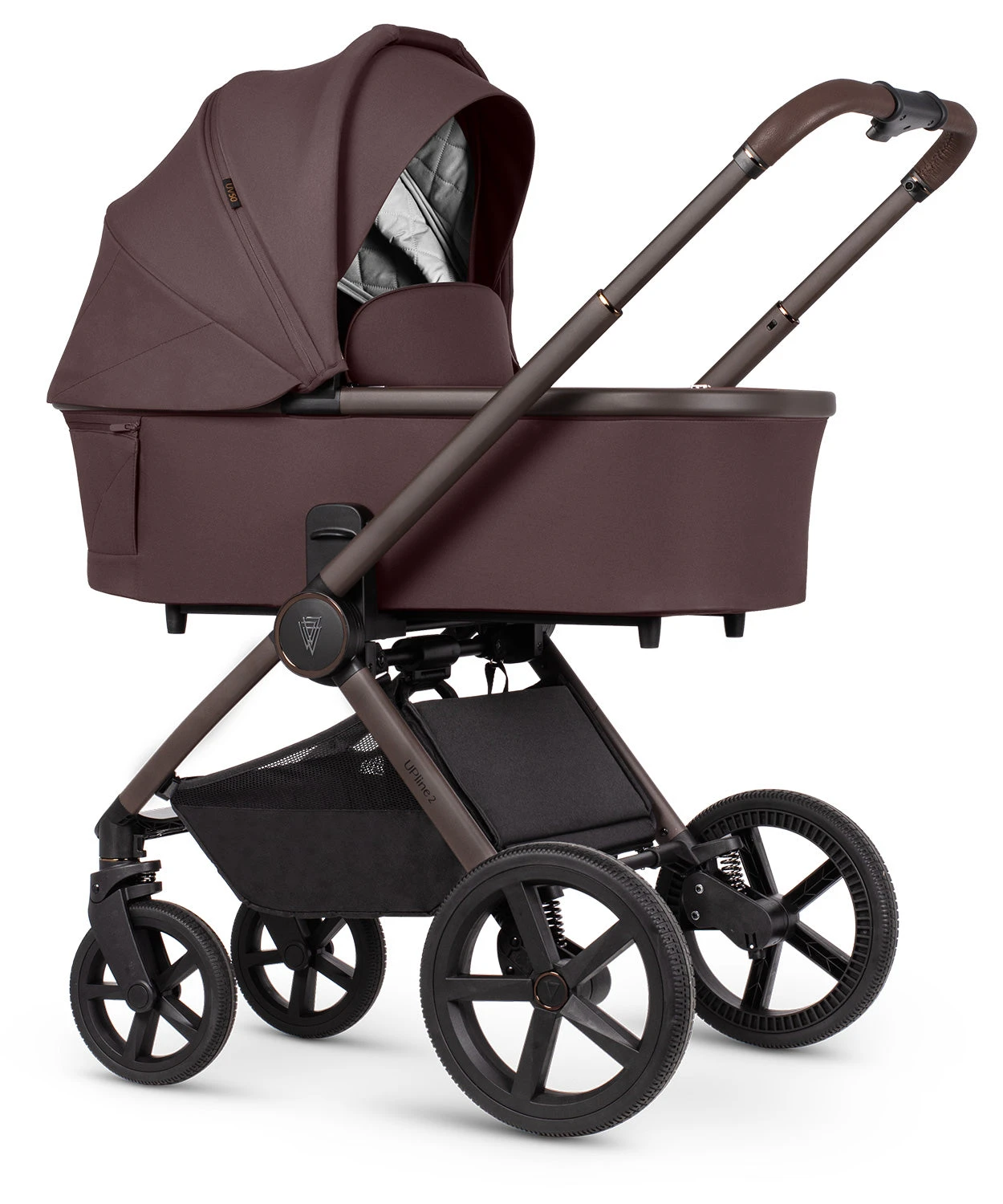 Venicci Upline 2 SE 3-in-1 Tiago Travel System | Burgundy 4 Venicci Upline 2 SE 3-in-1 Tiago Travel System | Burgundy - Image 2