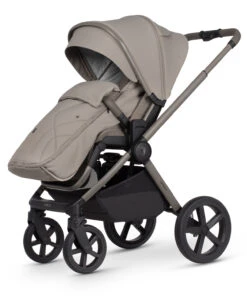 Venicci Upline 2 3-in-1 Tiago + 360 Base Travel System | Taupe 17 Venicci Upline 2 3-in-1 Tiago + 360 Base Travel System | Taupe -Beautiful Bambino Venicci Upline 2 Taupe Seat Unit 4 Footmuff