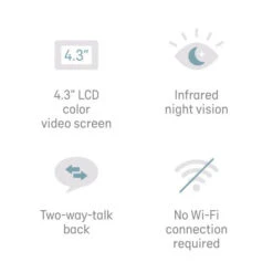 Angelcare AC25-1 Baby Movement Monitor With Video & Sound -Beautiful Bambino angelcare home safety angelcare ac25 1 baby movement monitor with video sound 0666594208507 angelcare ac25 1 baby movement monitor with video sound 71207749648763