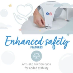 Angelcare Soft Touch Bath Seat Colour | Pink -Beautiful Bambino angelcare soft touch bath seat grey 4 37265 2