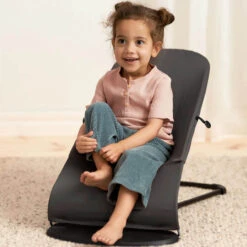 Babybjorn Bouncer Balance Soft Tri Fabric | Dark Grey -Beautiful Bambino babybjorn bouncer balance soft tri fabric dark gray 4 57066