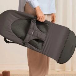 Babybjorn Bouncer Balance Soft Tri Fabric | Dark Grey -Beautiful Bambino babybjorn bouncer balance soft tri fabric dark gray 6 01550