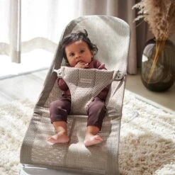 BabyBjorn Baby Bouncer Bliss - 3D Mesh | Grey Beige -Beautiful Bambino babybjorn bouncer bliss mesh grey beige lifestyle 2 1800x1800 96e1417e c53f 458b bbf5 4c5953573596