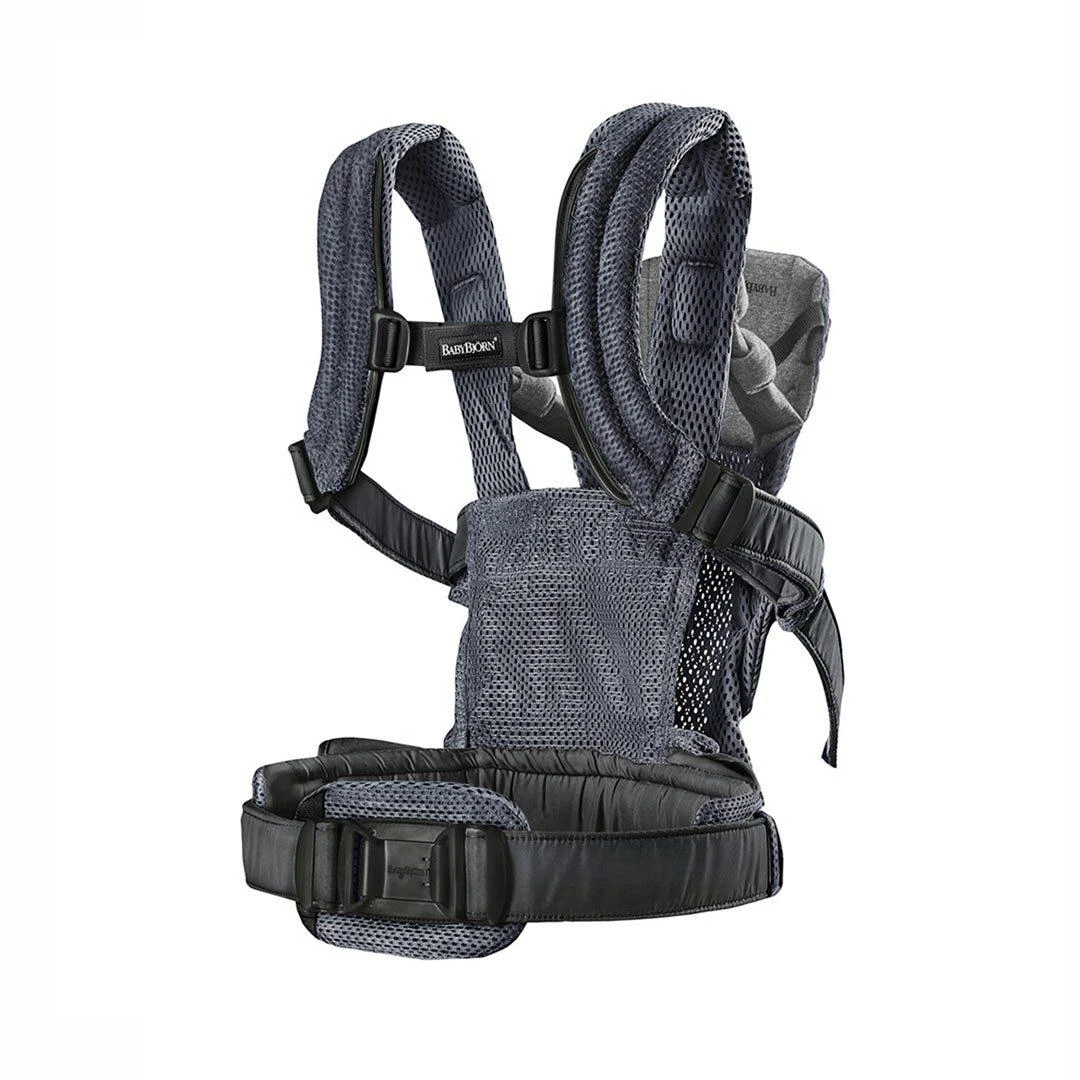 BabyBjorn Harmony Baby Carrier - 3D Mesh - Anthracite 7 BabyBjorn Harmony Baby Carrier - 3D Mesh - Anthracite - Image 5