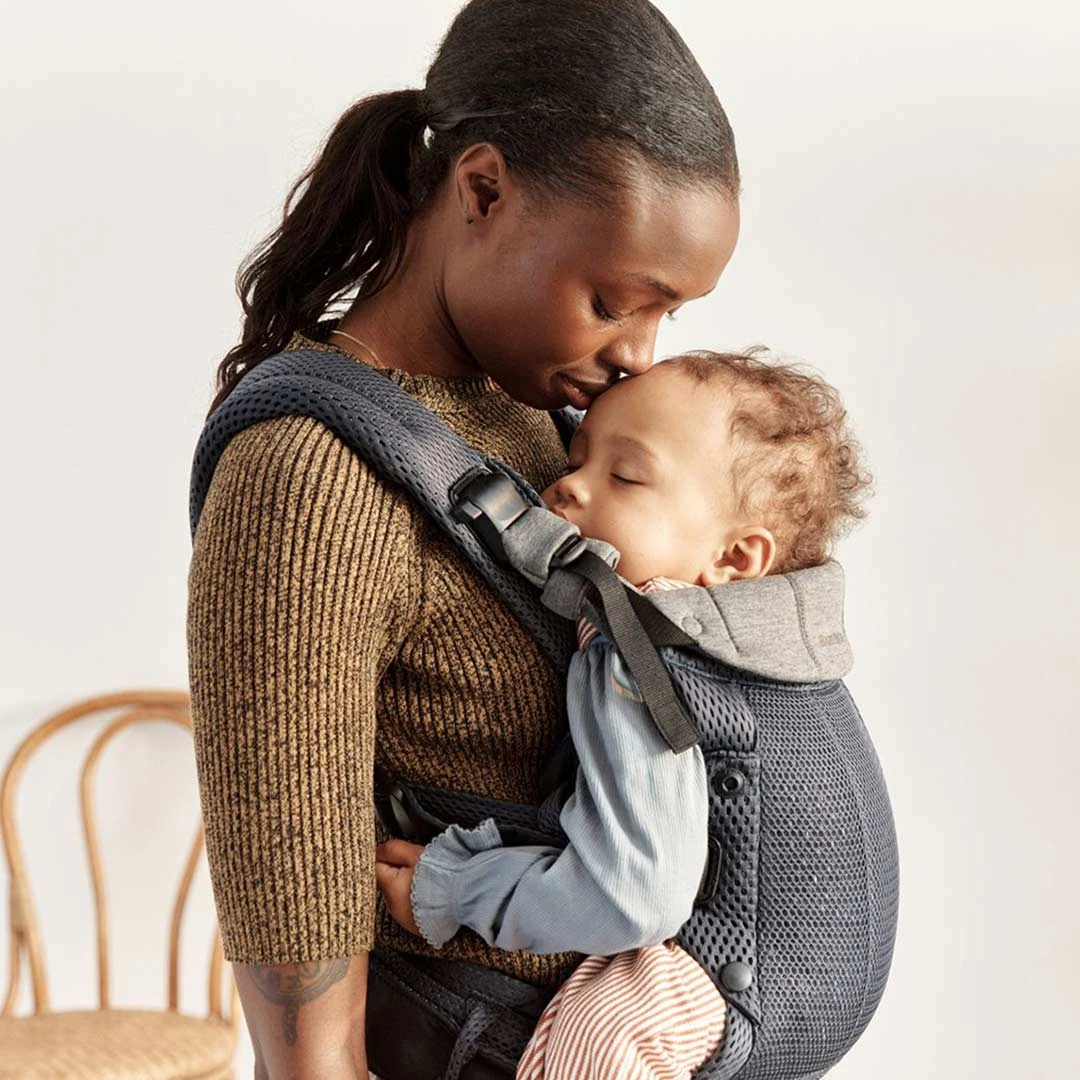 BabyBjorn Harmony Baby Carrier - 3D Mesh - Anthracite 4 BabyBjorn Harmony Baby Carrier - 3D Mesh - Anthracite - Image 2