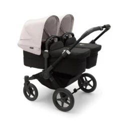 Bugaboo Donkey 5 Twin Pushchair - Black/Misty White