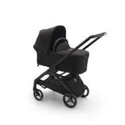Bugaboo Dragonfly Complete Carrycot - Midnight Black -Beautiful Bambino bugaboo dragonfly carrycot midnight black flat 2 1800x1800 c4741113 3ae7 4cdb 9057 7422b22029ae