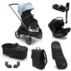 Bugaboo Dragonfly + Turtle Ultimate Travel System Bundle - Skyline Blue