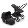 Bugaboo Fox Cub Carrycot & Pushchair | Midnight Black -Beautiful Bambino bugaboo fox cub complete black midnight black 1 29869