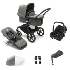 Bugaboo Fox 5 Cabriofix I-Size Travel System - Forest Geen