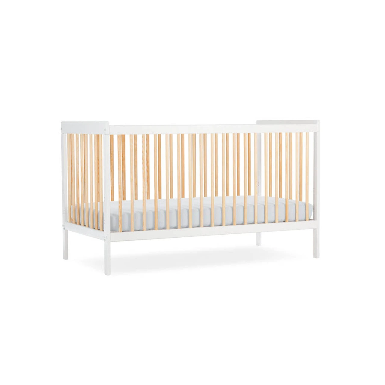 CuddleCo Nola 3 Piece Nursery Furniture Set - White & Natural 12 CuddleCo Nola 3 Piece Nursery Furniture Set - White & Natural - Image 10