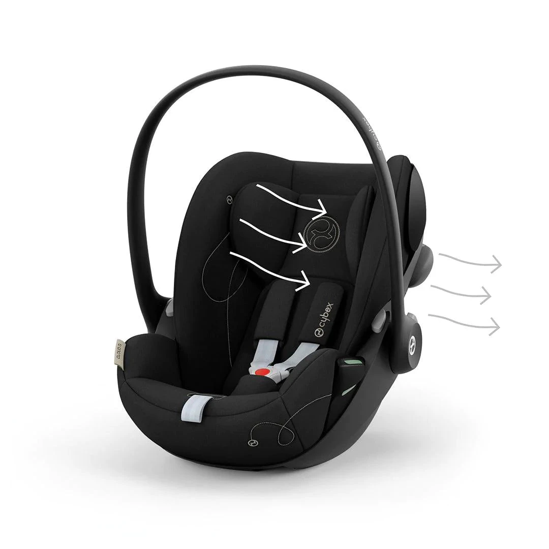Cybex Cloud G I-Size Car Seat - Magic Black 7 Cybex Cloud G I-Size Car Seat - Magic Black - Image 5