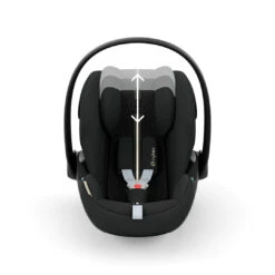 Cybex Cloud G I-Size Plus Car Seat - Moon Black -Beautiful Bambino cybex cloud g plus moon black flat 7