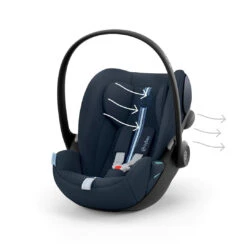 Cybex Cloud G I-Size Plus Car Seat - Ocean Blue 13 Cybex Cloud G I-Size Plus Car Seat - Ocean Blue -Beautiful Bambino cybex cloud g plus ocean blue flat 3