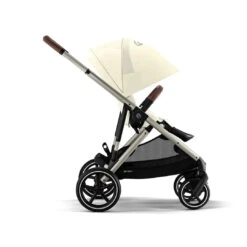 Cybex Gazelle S Double Pushchair (2023) - Seashell Beige - Taupe -Beautiful Bambino cybex gazelle s pushchair seashell beige flat 3 1800x1800 06b861e4 0842 4d3f 88fc 5fffbc638bef 1
