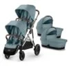 Cybex Gazelle S Twin Pushchair (2023) - Stormy Blue 2 Cybex Gazelle S Twin Pushchair (2023) - Stormy Blue -Beautiful Bambino cybex gazelle s taupe twin sky blue 68165