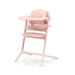 Cybex Lemo 3-in-1 Highchair Set - Pearl Pink -Beautiful Bambino cybex lemo 3 in 1 highchair set pearl pink 4 1800x1800 d4f9215b 2424 490d 8a0d b71f723adcaa