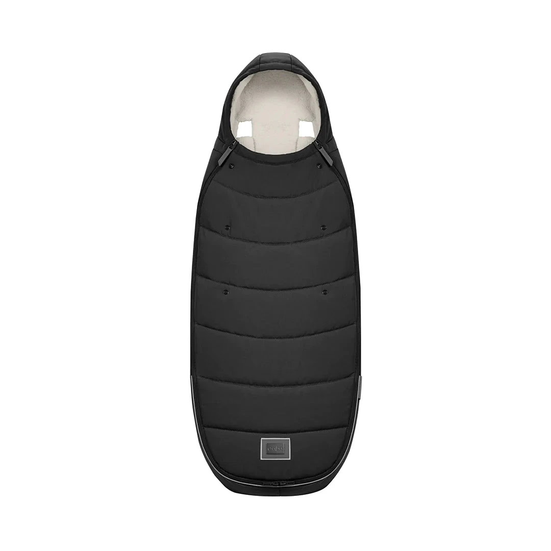 Cybex Platinum Footmuff - Sepia Black (2023) 3 Cybex Platinum Footmuff - Sepia Black (2023)