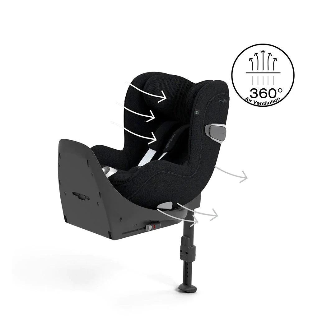 Cybex Sirona T I-Size Plus Car Seat - Sepia Black 6 Cybex Sirona T I-Size Plus Car Seat - Sepia Black - Image 4