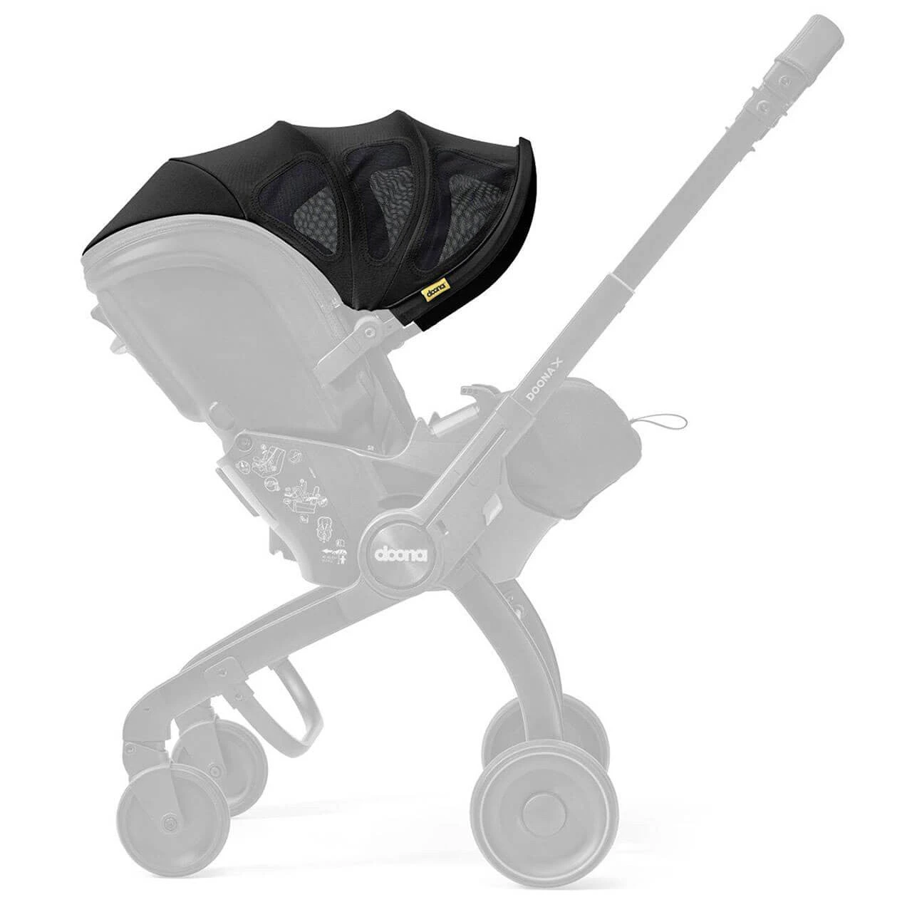 Doona X Summer Canopy | Nitro Black 3 Doona X Summer Canopy | Nitro Black