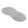 Egg2 Reversible Luxury Fleece Liner - Grey 1 Egg2 Reversible Luxury Fleece Liner - Grey -Beautiful Bambino egg fur seat liner grey