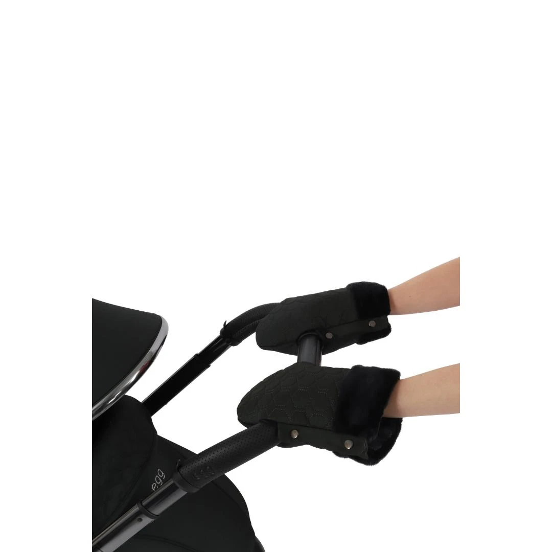 Egg 3 Handmuffs - Black Olive 4 Egg 3 Handmuffs - Black Olive - Image 2