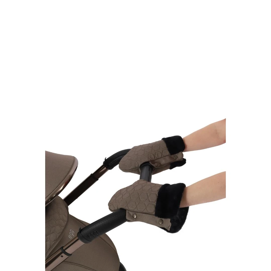 Egg 3 Handmuffs - Mink 4 Egg 3 Handmuffs - Mink - Image 2