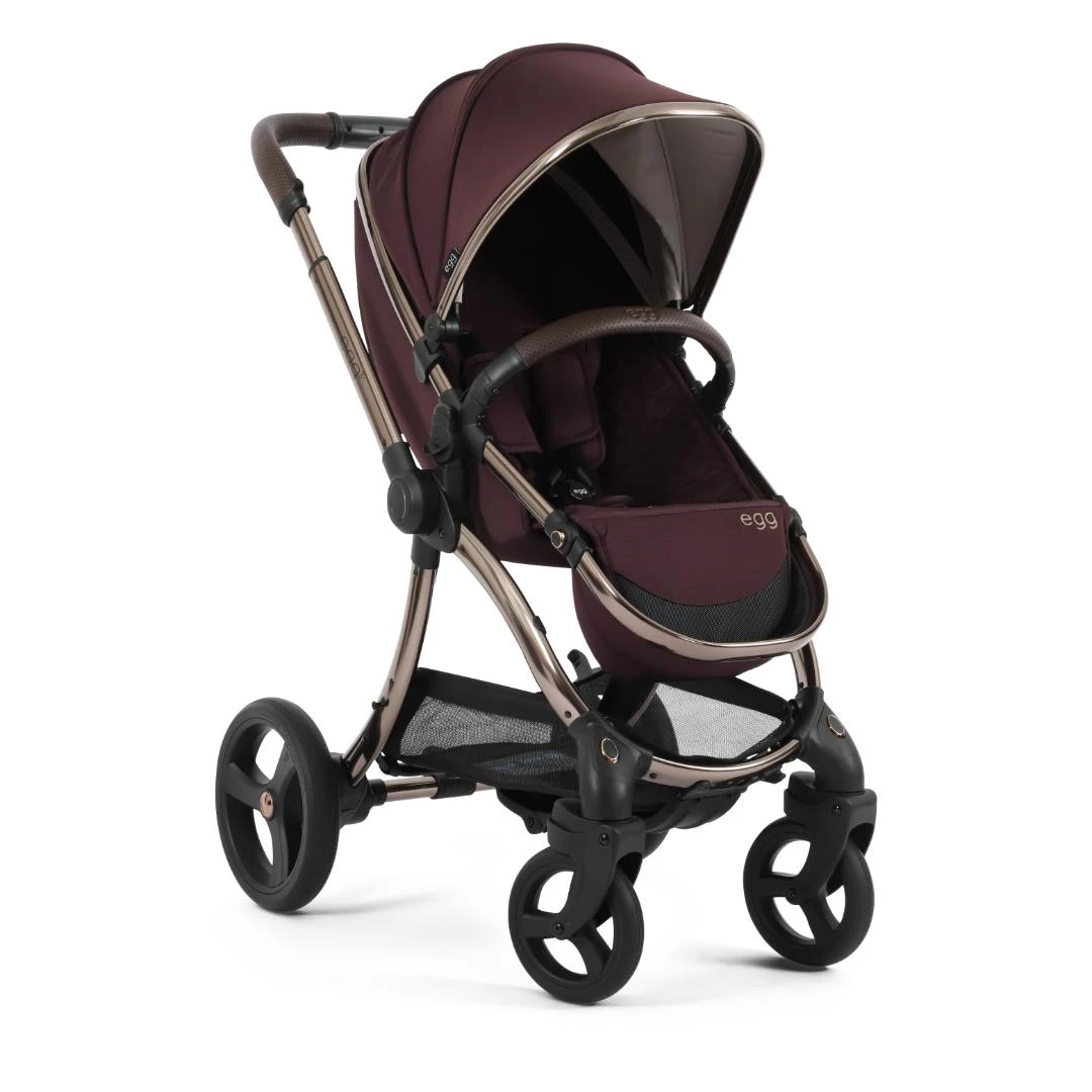Egg3 Pushchair & Carrycot - Mulberry 4 Egg3 Pushchair & Carrycot - Mulberry - Image 2