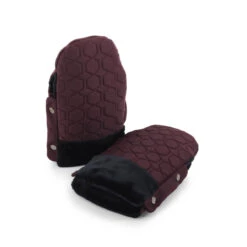 Egg 3 Handmuffs - Mulberry