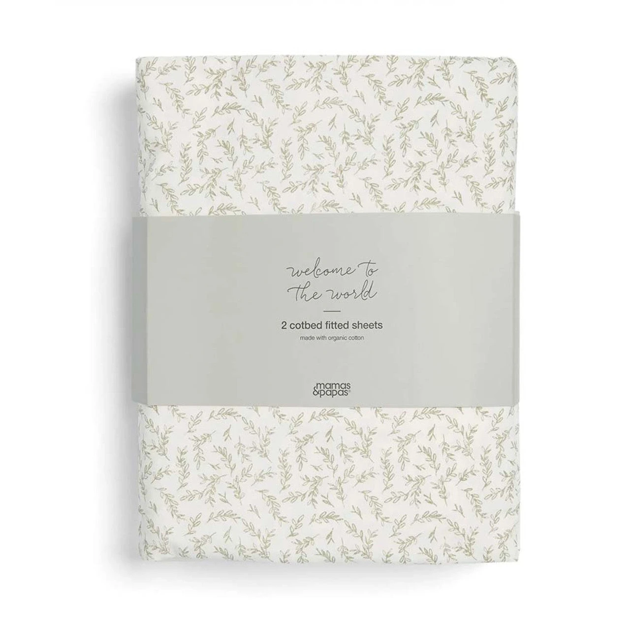 Mamas & Papas Cotbed Fitted Sheets (2 Pack) | Welcome To The World Seedling 5 Mamas & Papas Cotbed Fitted Sheets (2 Pack) | Welcome To The World Seedling - Image 3