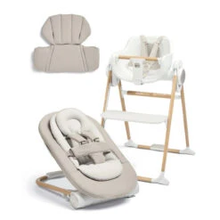 Mamas & Papas Eno Highchair Complete Bundle | Cashmere