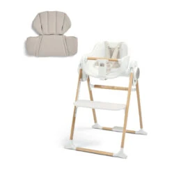 Mamas & Papas Eno Highchair & Cushion Bundle | Cashmere