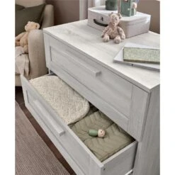 Mamas & Papas 2 Piece Atlas Furniture Set | Nimbus White -Beautiful Bambino mamas papas furniture sets atlas 2 piece cot bed set with dresser changer nimbus white 35525592055973 1024x1024 2x 68f121eb 228d 4e9e a073 427a5cbc0234 1