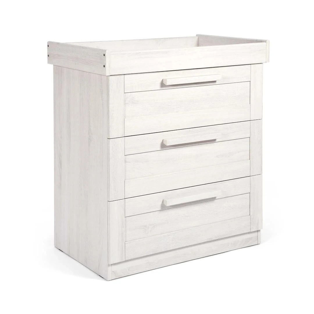 Mamas & Papas 3 Piece Atlas Furniture Set | Nimbus White 15 Mamas & Papas 3 Piece Atlas Furniture Set | Nimbus White - Image 13