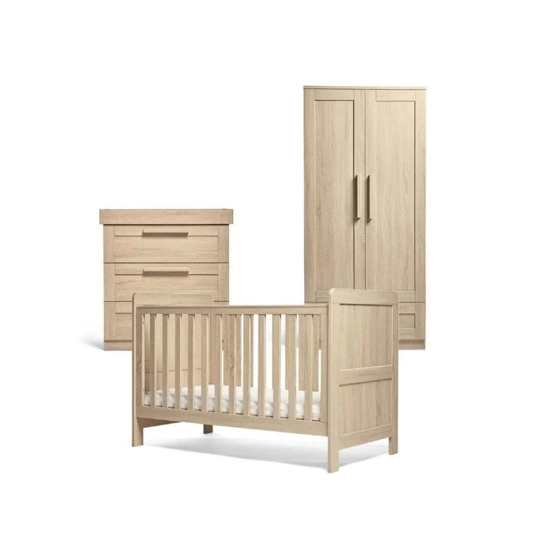 Mamas & Papas 3 Piece Atlas Furniture Set | Light Oak 14 Mamas & Papas 3 Piece Atlas Furniture Set | Light Oak - Image 12
