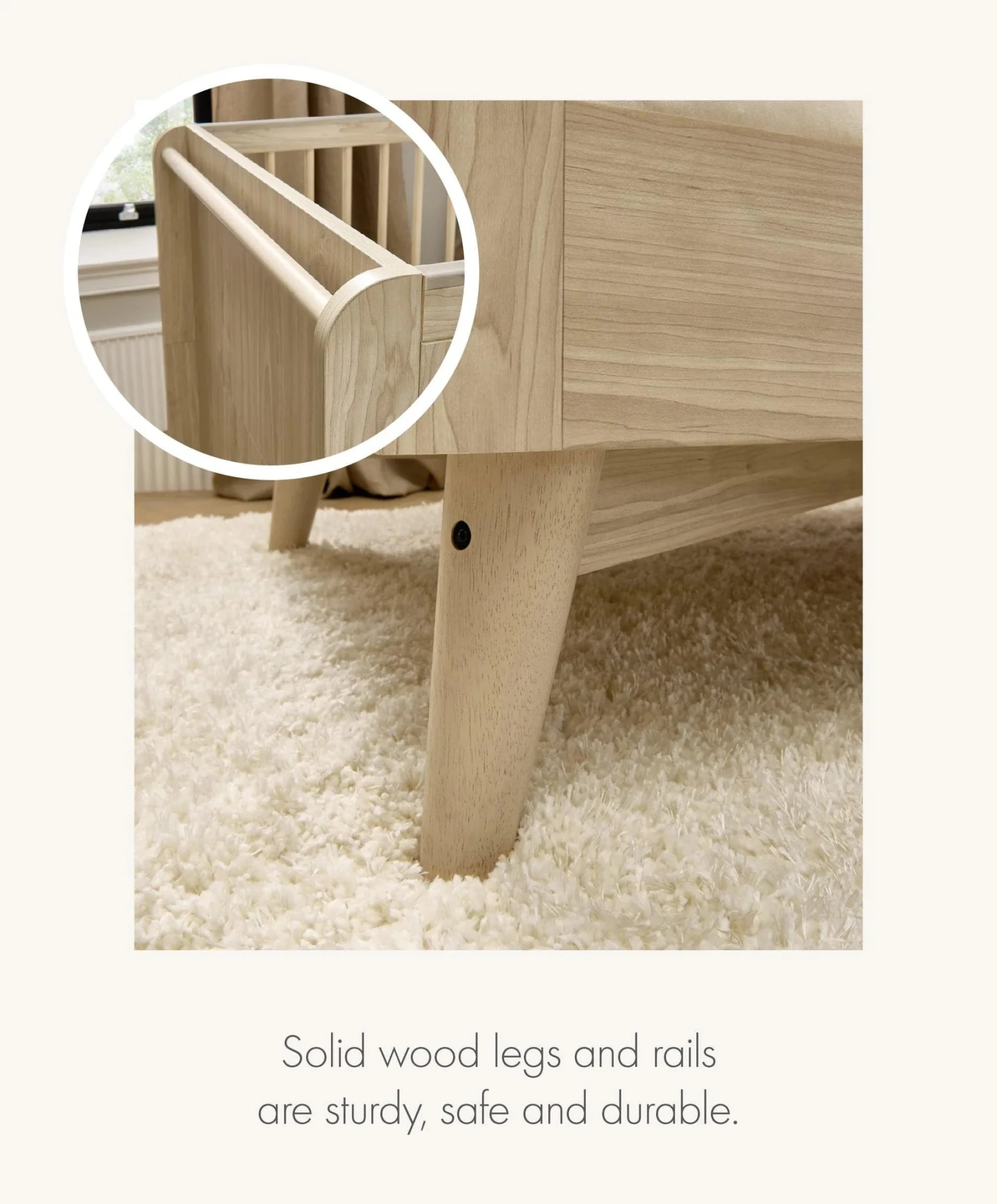 Mamas & Papas Coxley 3 Piece Furniture Set - Natural/Olive Green 11 Mamas & Papas Coxley 3 Piece Furniture Set - Natural/Olive Green - Image 9