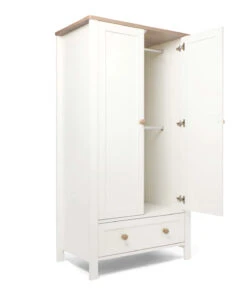 Mamas & Papas Wedmore 3 Piece Furniture Set - White/Natural -Beautiful Bambino mamas papas furniture sets wedmore 3 piece cotbed range with nursery dresser changer wardrobe white natural 33105289478309 1200x 69c46ae7 a6bd 42b2 a6b9 72ca24a6033d