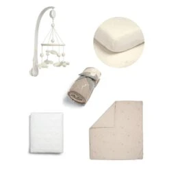 Mamas & Papas Bedding Bundle (5 Pieces) | Welcome To The World Duckling