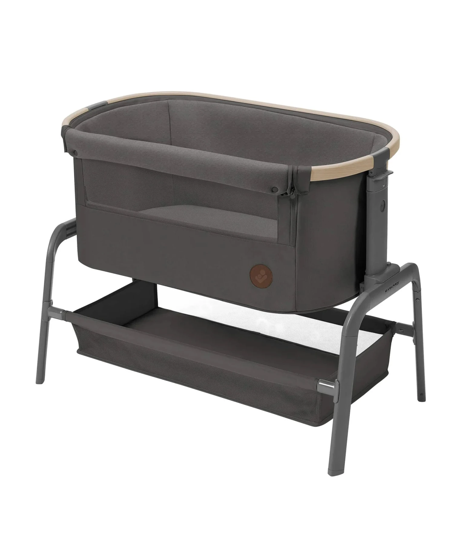 Maxi-Cosi Iora Co-Sleeper Crib - Essential Graphite 3 Maxi-Cosi Iora Co-Sleeper Crib - Essential Graphite