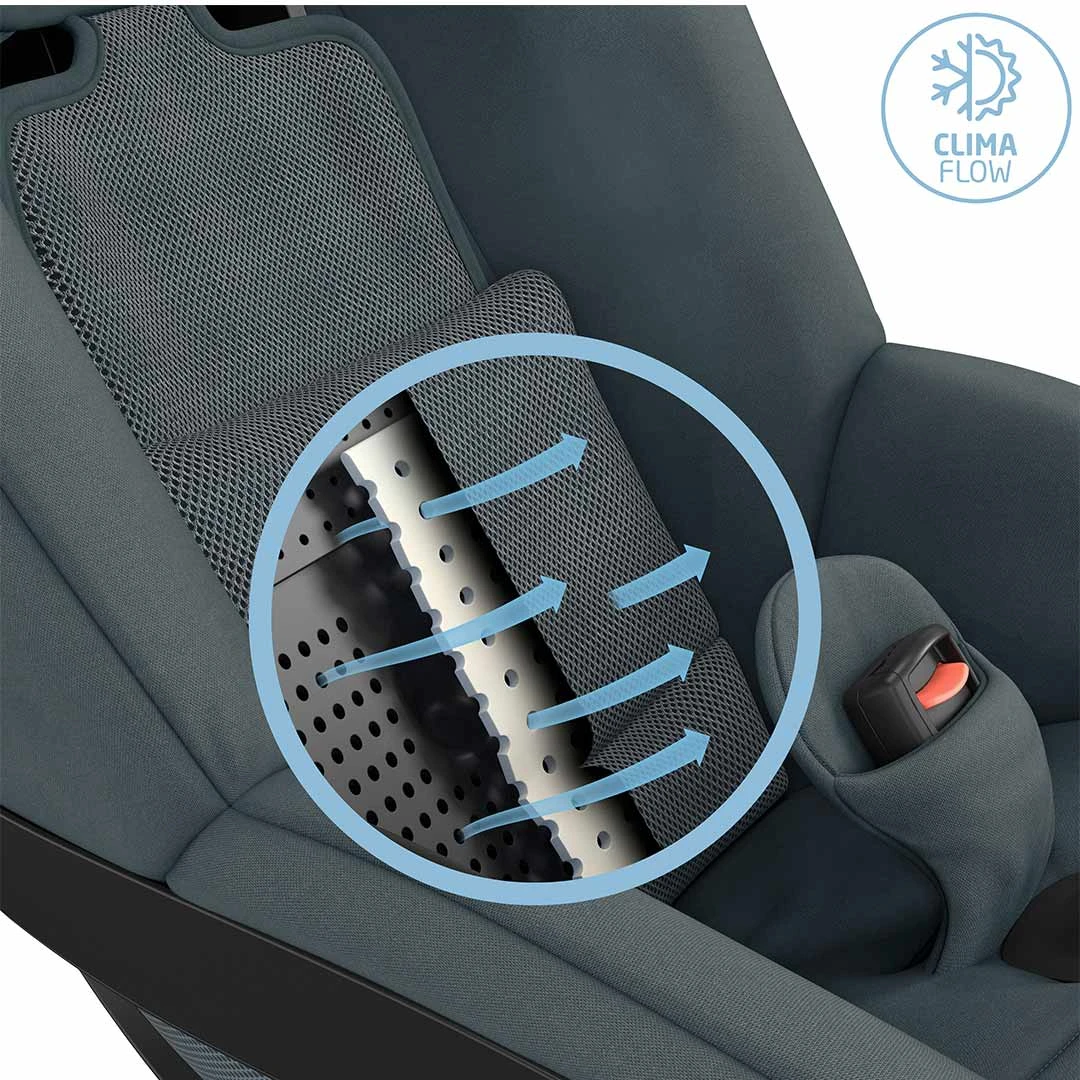 Maxi-Cosi Pearl 360 I-Size Car Seat - Authentic Graphite (No Inlay) 15 Maxi-Cosi Pearl 360 I-Size Car Seat - Authentic Graphite (No Inlay) - Image 13