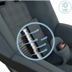 Maxi-Cosi Pearl 360 I-Size Car Seat - Authentic Black (No Inlay) -Beautiful Bambino maxi cosi pearl 360 car seat authentic graphite flat 11 64af42fa dd3c 4d5b 9567 215ad0762709