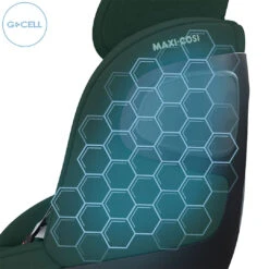 Maxi-Cosi Pearl 360 I-Size Car Seat - Authentic Green (No Inlay) -Beautiful Bambino maxi cosi pearl 360 car seat authentic green flat 19