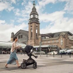 Nuna DEMI Next Pushchair - Caviar -Beautiful Bambino nuna demi next pushchair lifestyle 4