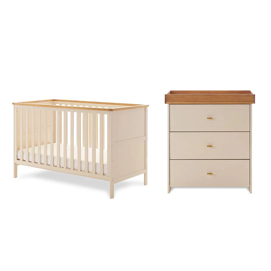 Obaby Evie 2 Piece Room Set - Cashmere 4 Obaby Evie 2 Piece Room Set - Cashmere - Image 2